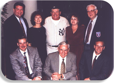 HQ Staff With Jimmy Stewart And Bob